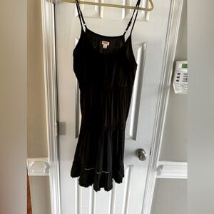 Missimo black tiered sundress